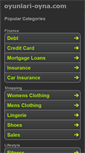 Mobile Screenshot of oyunlari-oyna.com